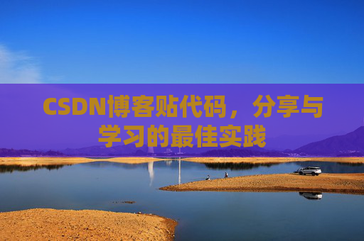 CSDN博客贴代码，分享与学习的最佳实践